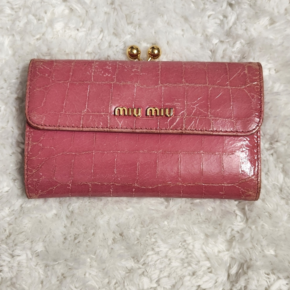 Miu Miu Pink Wallet